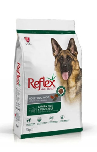 غذای خشک سگ بالغ با طعم گوشت بره، برنج و سبزیجات رفلکس