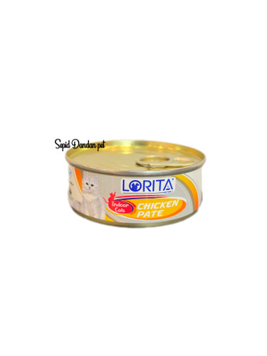 کنسرو گربه با طعم مرغ 90 گرمی لوریتا