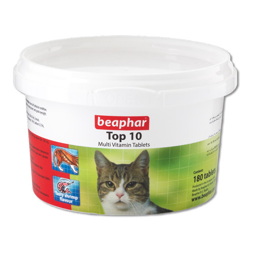 قرص مولتی ویتامین گربه بیفار مدل Top 10