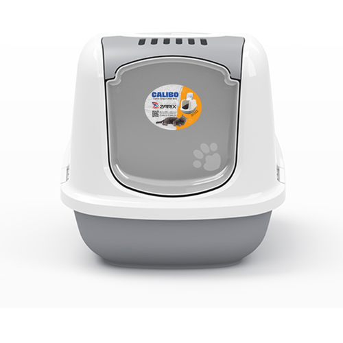 ظرف خاک مسقف گربه زاریکس مدل کالیبو سایز بزرگ