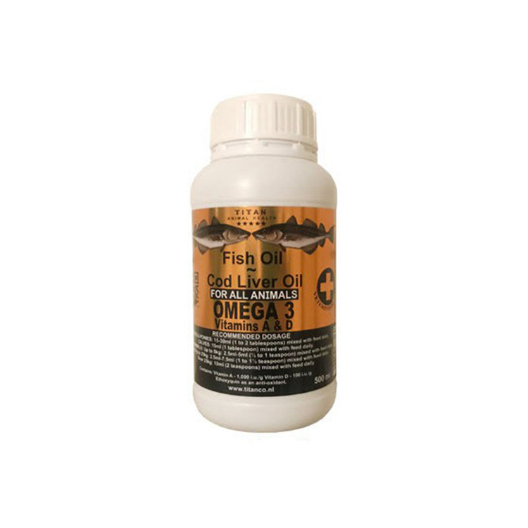 روغن ماهی امگا3 امگا6 تیتان 500میلی لیتر