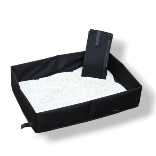 ظرف خاک مسافرتی گربه