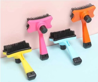 برس حیوانات خانگی مناسب سگ و گربه و جونده با دکمه تخلیه