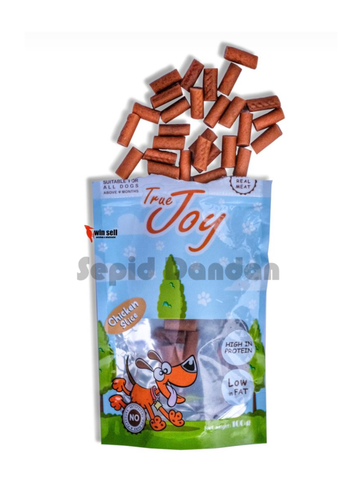 تشویقی سگ استیک اسلایس مرغ تروجوی