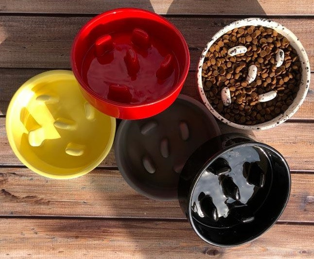 ظرف سرامیکی سگ