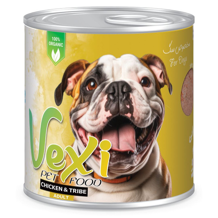 کنسرو پته سگ وکسی 800 گرمی