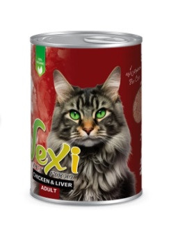 کنسرو پته گربه مرغ و جگر 400 گرم