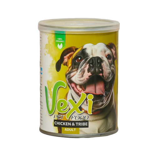 کنسرو سگ وکسی مرغ و سیرابی