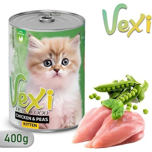 کنسرو بچه گربه وکسی kitten