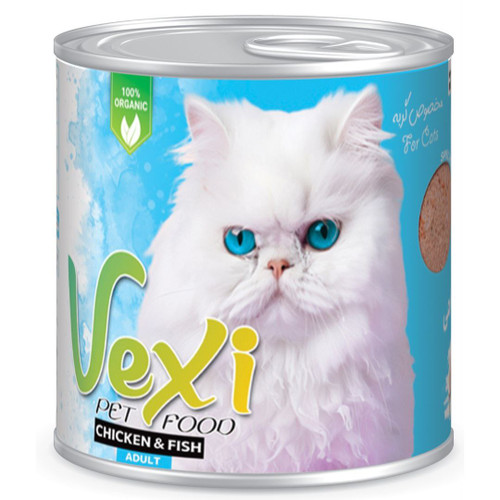 کنسرو پته وکسی گربه طعم ماهی