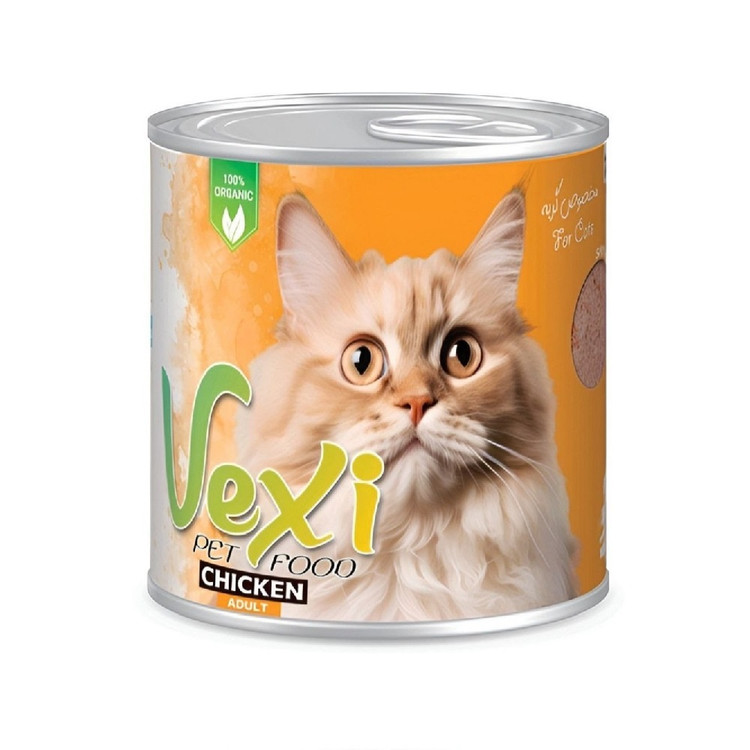 کنسرو پته گربه وکسی طعم مرغ